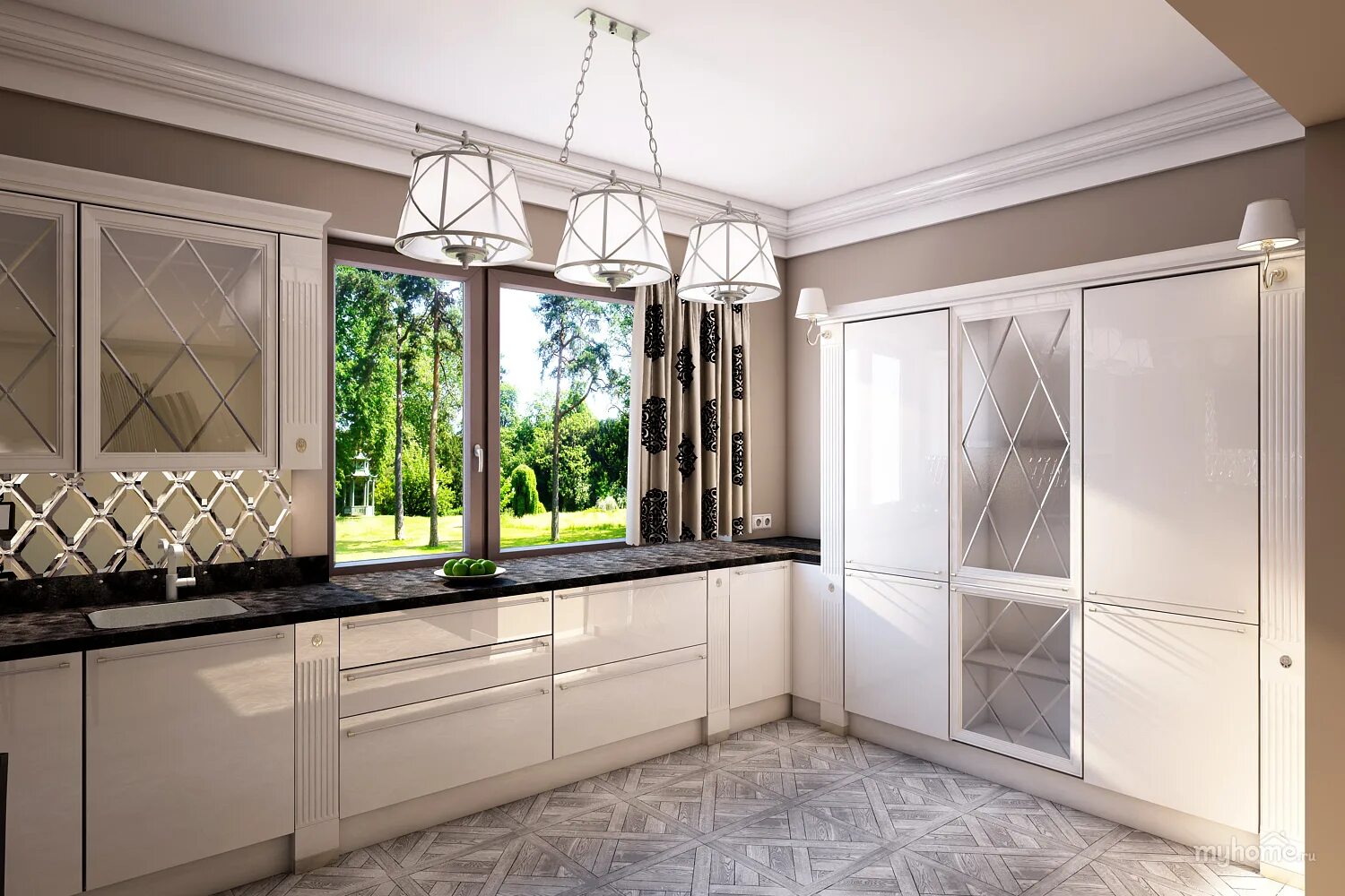 Кухонные тумбы без фасадов. Каркас шкафа 120х235х60. Модуль под мойку 55. 3. Agt шкаф распашной.