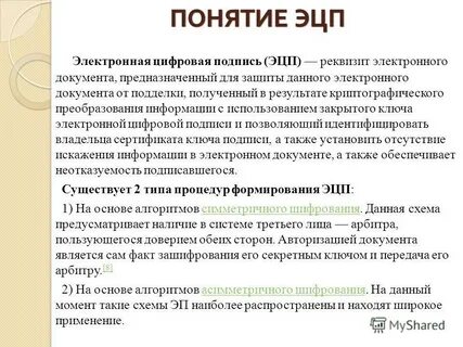 Обязательный реквизит электронного документа