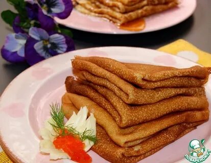 Блины без сахара и муки