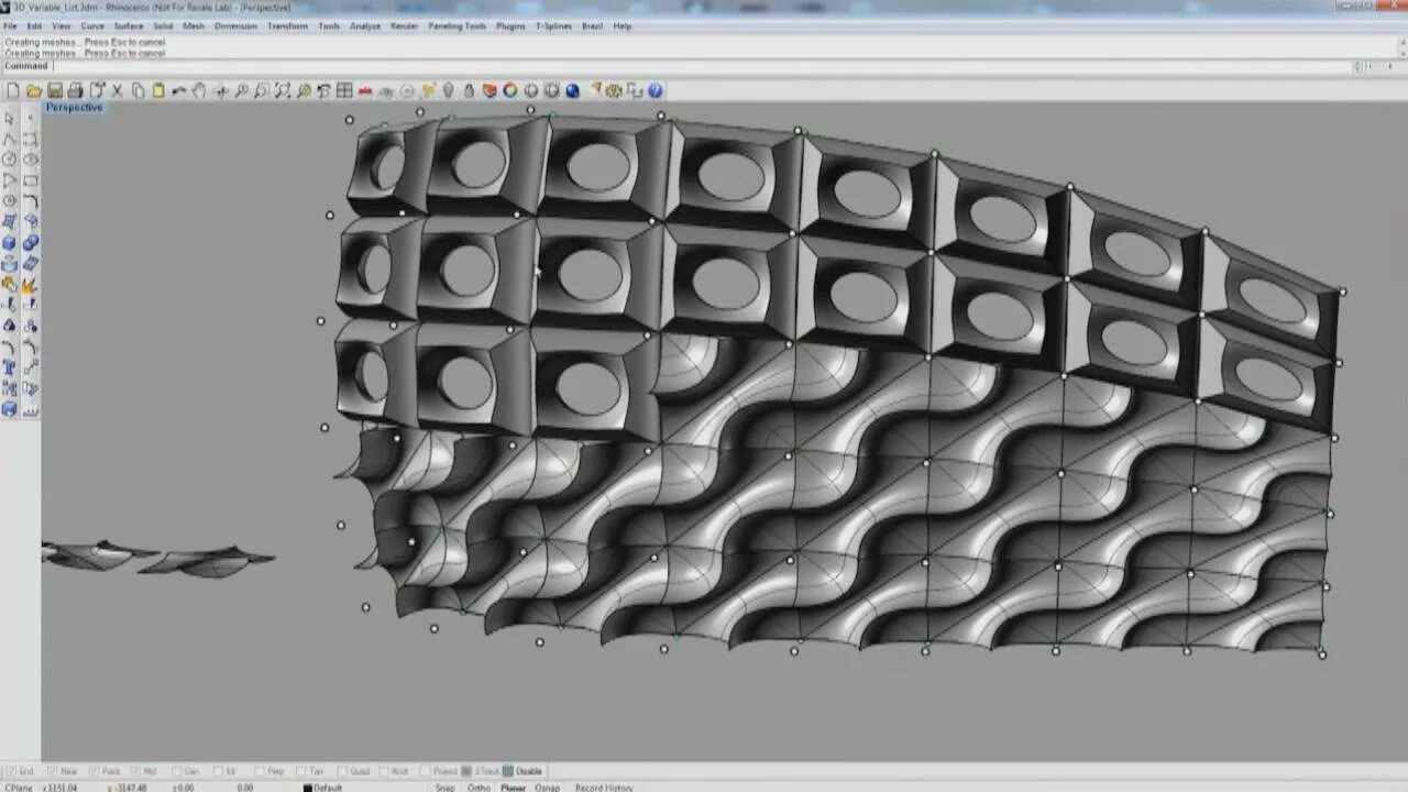 Paneling tools. Rhino 3d. Rhinoceros 3d Parametric. Параметрическая 3d панель Stem. Rhinoceros 3d архитектура.