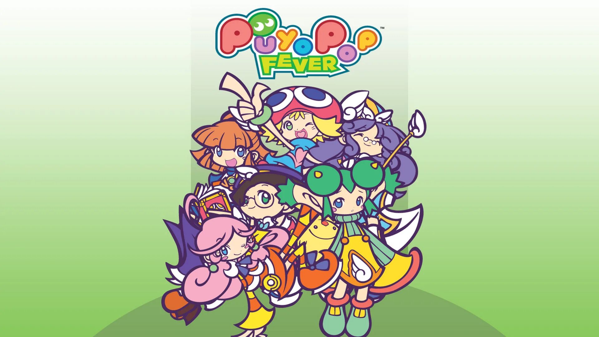 Pop fever. Puyo Puyo Fever. Puyo Pop Fever игра. Puyo Puyo Wallpapers. Puyo Puyo Sonic андроид.