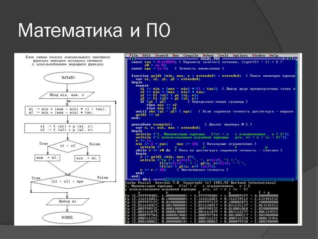 Математические основы программирования