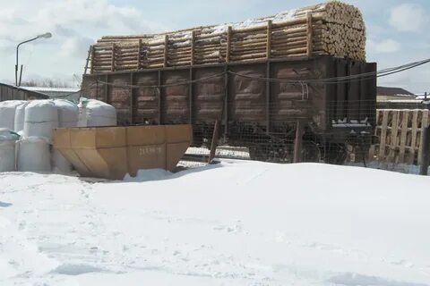 Штабеля вагонами