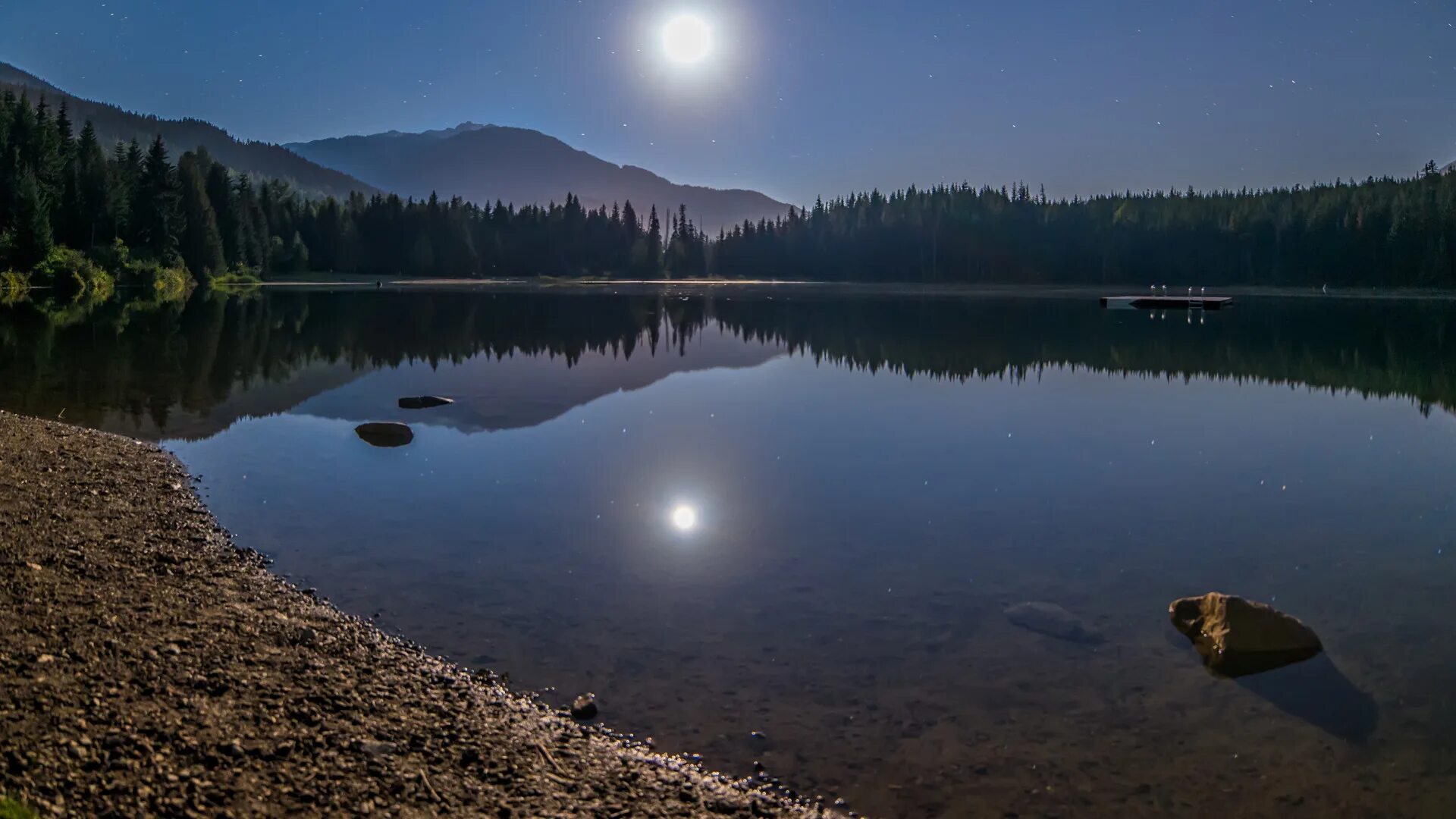 Night lake. Озеро ночью. Луна и озеро. Ночь озеро Луна. Берег озера ночью.