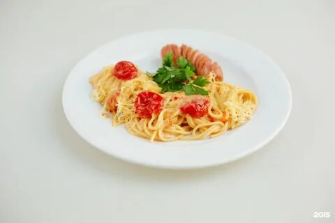 Спагетти с сосисками