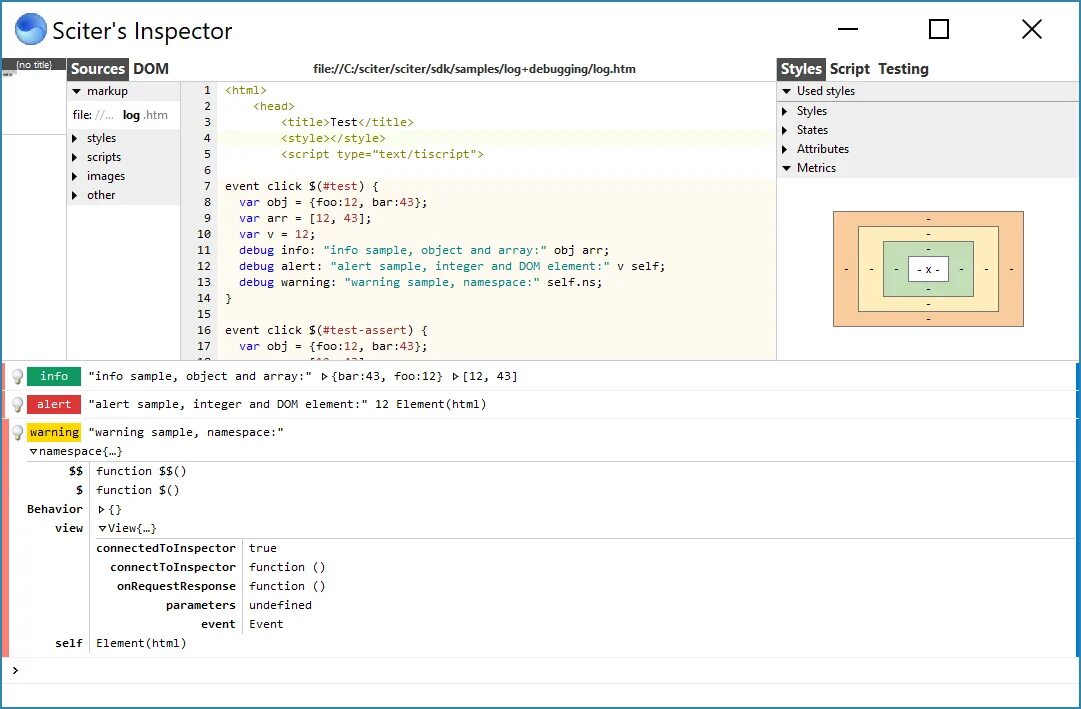 Debug assert. Sciter. тестирование assert на равенство. программа assert в картинках. sciters.
