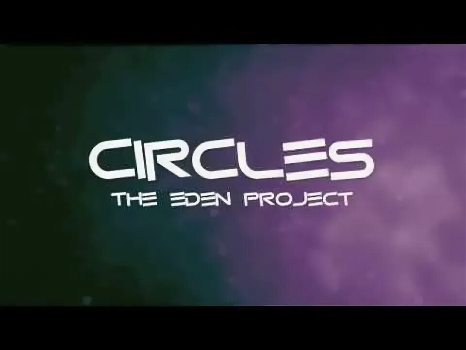 The circle text. Circle eden.