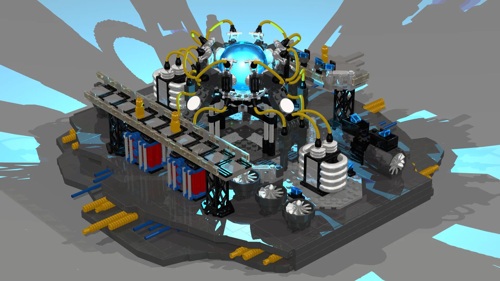 Core reactor ii ve. Reactor core.