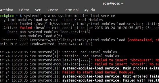 Loading modules