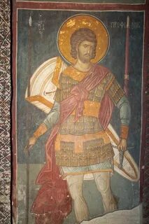 Фрески воинов