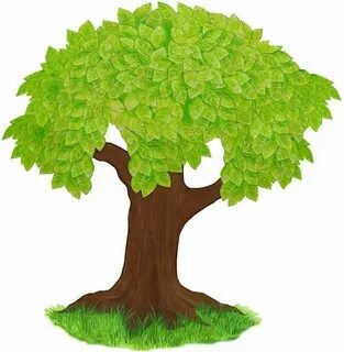 Дерево на 4 листах