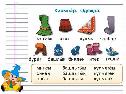 Слова одежда 1