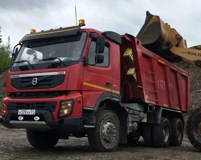 Вольво самосвал 6х4