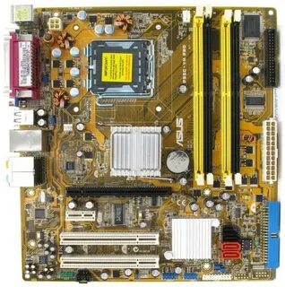 Материнскую плату asus p5gc