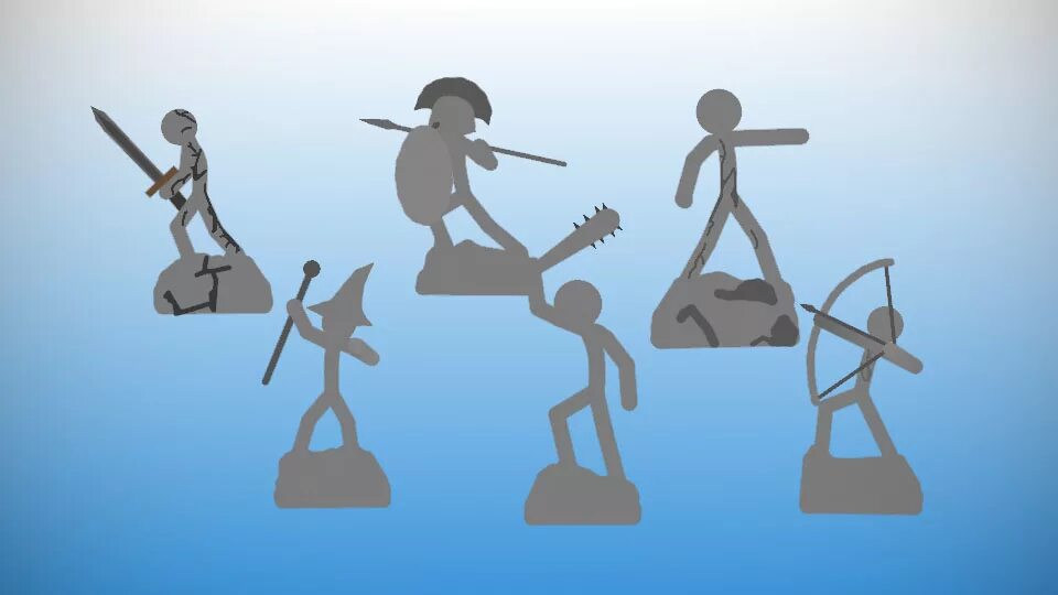 Here are the stick. Стик вар Легаси статуя. Стикмен статуя. Stick War Legacy скульптура. Стикмен вор.