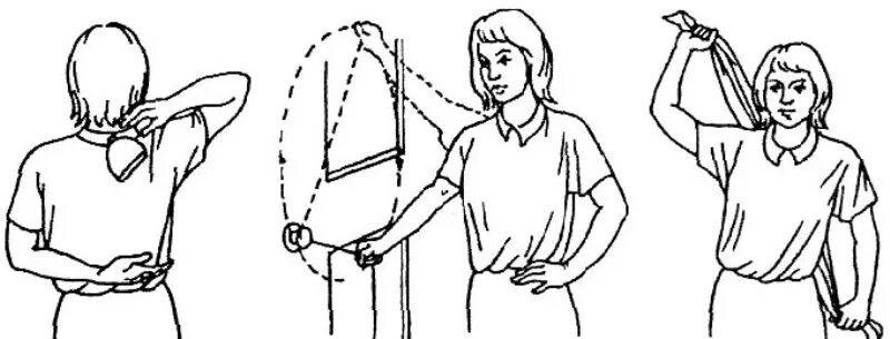 упражнения для плечевого сустава видео