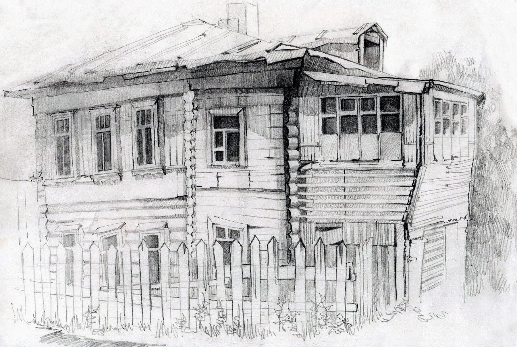 Графика архитектура. Самарская 182. Фасады зданий для набросков. Нарисовать старинное здание. Зарисовка старинного здания.