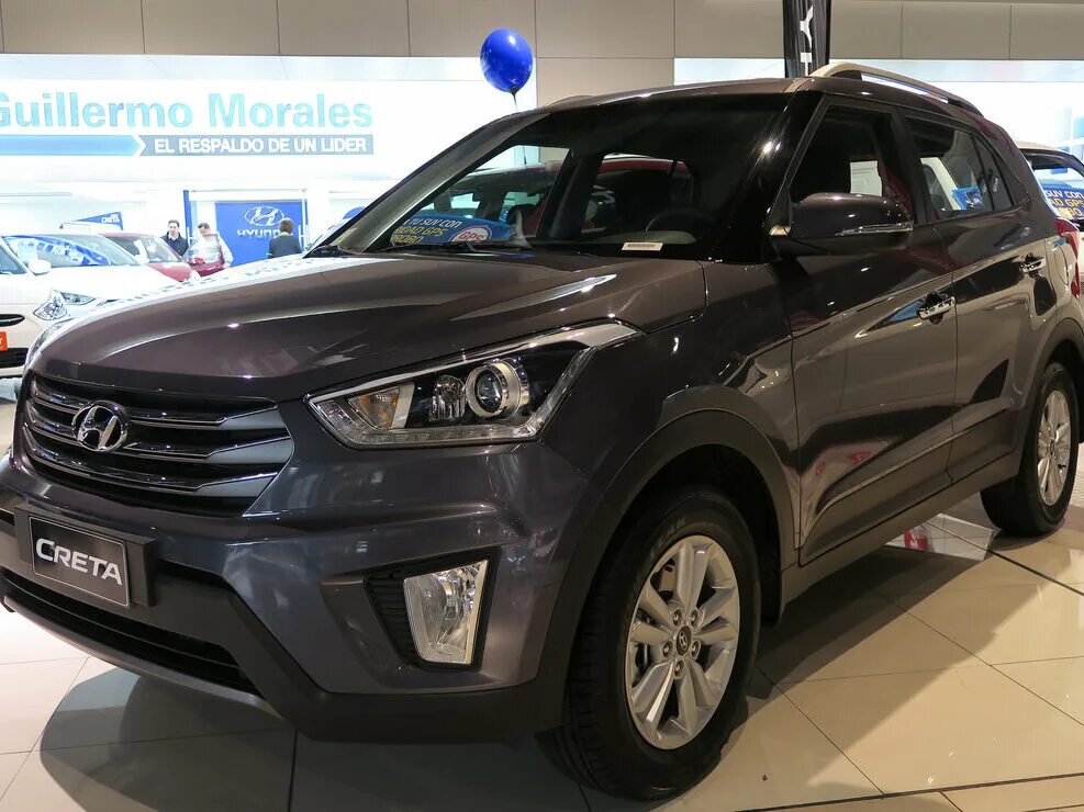 Хендай Крета. Hyundai Creta кофейная. В автоцентре новая Hyundai Creta.