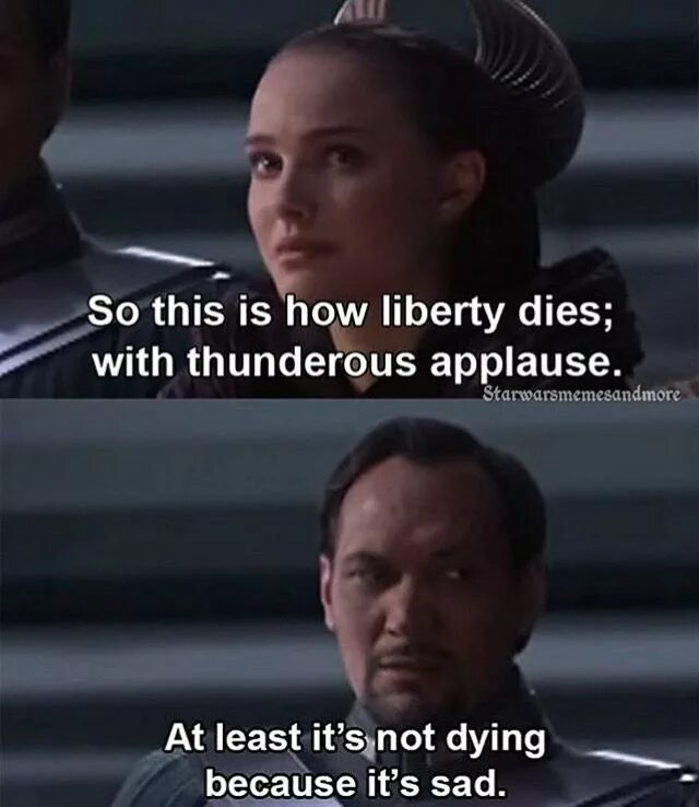 It is not dying
