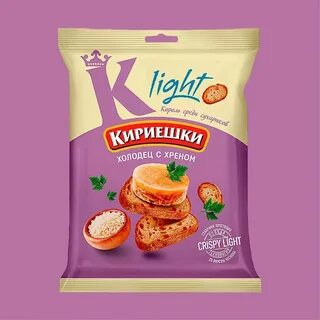 Сухарики кириешки с хреном