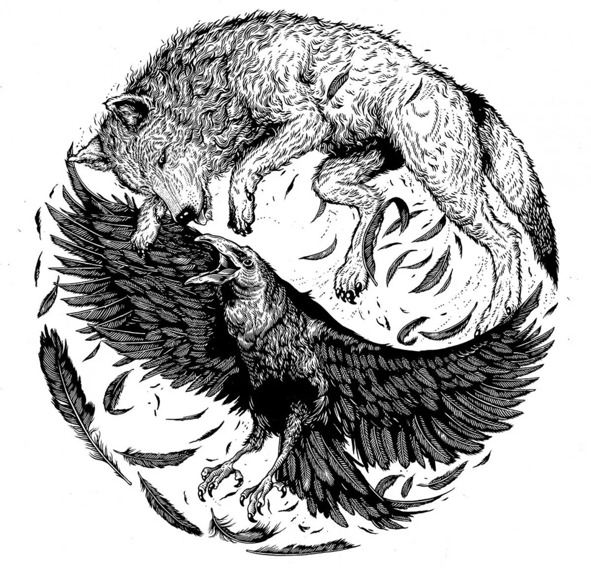 Тату волк и ворон. Скандинавские тату с волком и ворон. Волк тату эскиз. Тату медведь и ворон. Тату волка с вороном на плече.