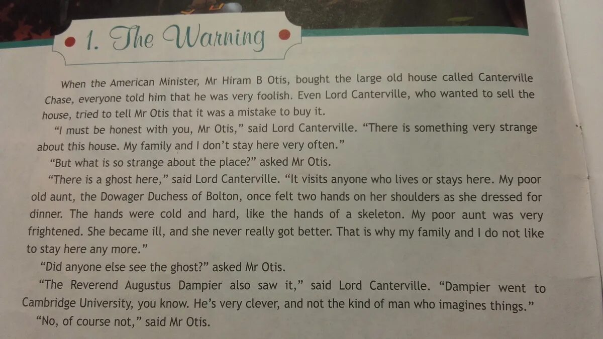 I began перевод. The Canterville Ghost перевод. The Canterville Ghost Mr Otis. The Canterville Ghost 8 класс Spotlight. When Mr Otis bought Canterville Castle he told.