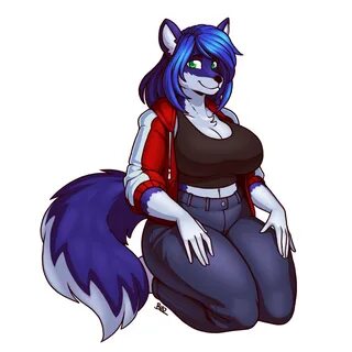 Wet furry