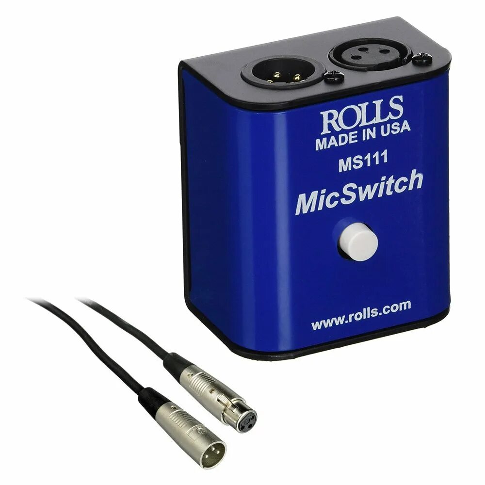 Свитч для микрофонов. Rolls Mic Switch. Mute Switch XLR.