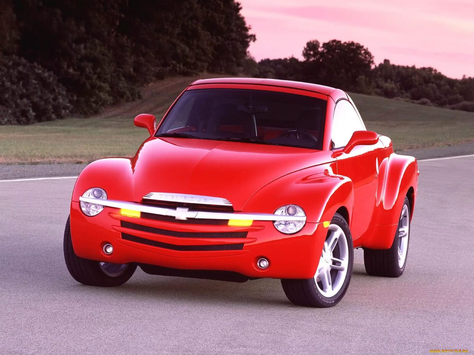 Chevrolet SSR. Chevrolet SSR Pickup. Chevrolet SSR 2003. Chevrolet SSR Red.