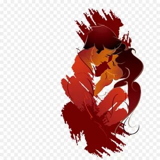Kiss falling