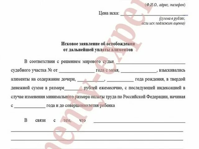 Освобождение от алиментов на ребенка. Освобождение от алиментов на ребенка. Образец иска в суд об отмене алиментов. Освобождение от уплаты задолженности по алиментам. Освобождение от алиментов на ребенка.