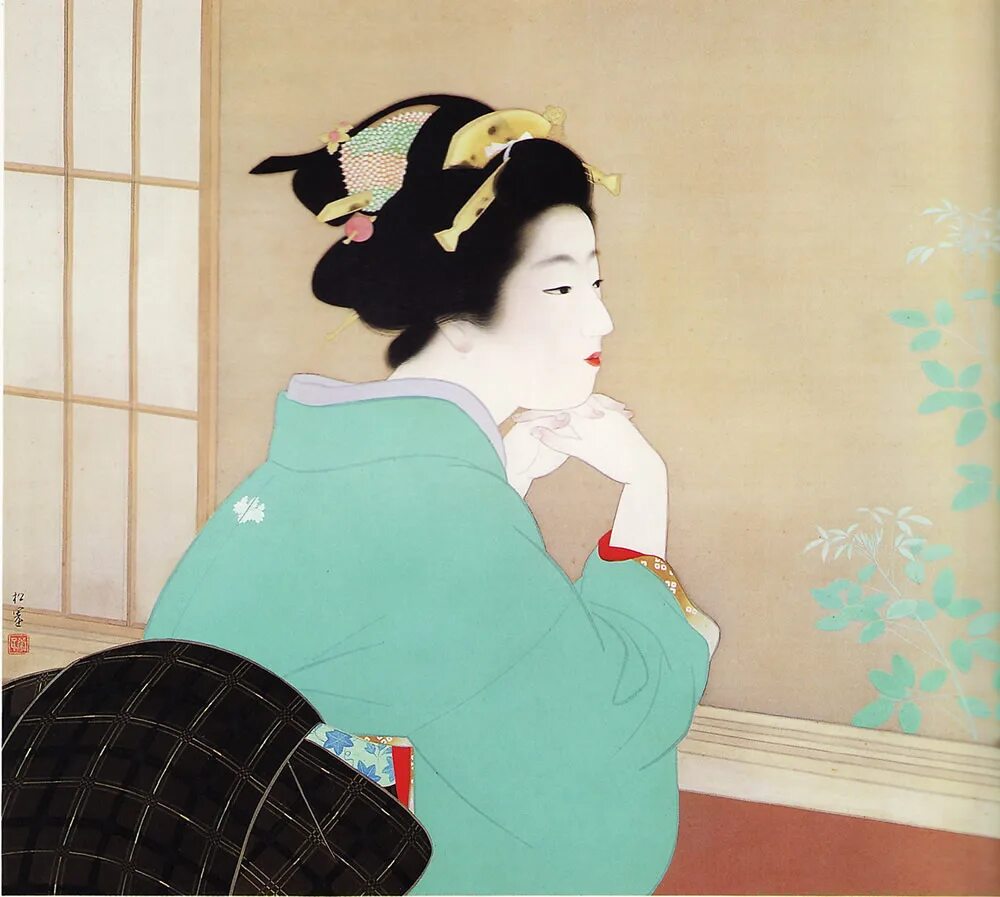 Уэмура сёэн. Уэмура сёэн картины. Японская живопись периода тайсё. Периоды тайсё и сёва.