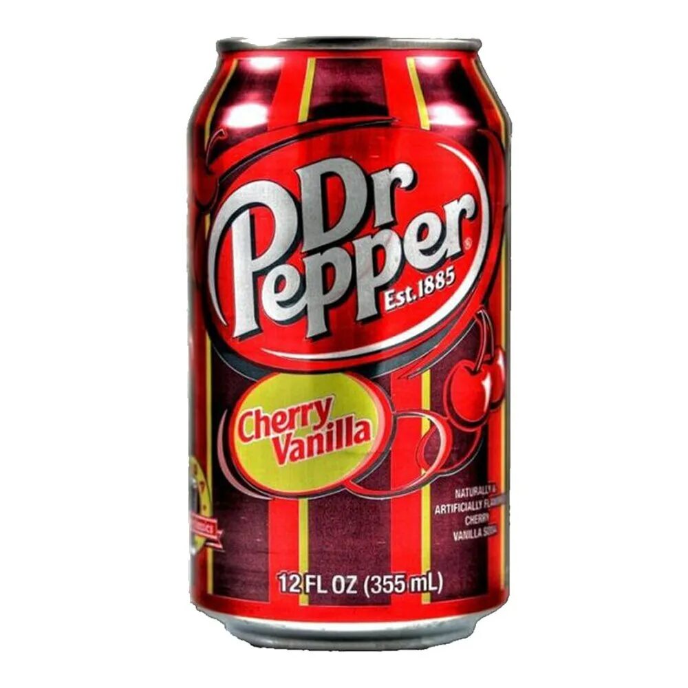 Pepper напиток. Dr.Pepper Cherry Vanilla, 355ml. Доктор Пеппер черри 0.33 ж/б. Доктор Пеппер черри. Доктор Пеппер ваниль.