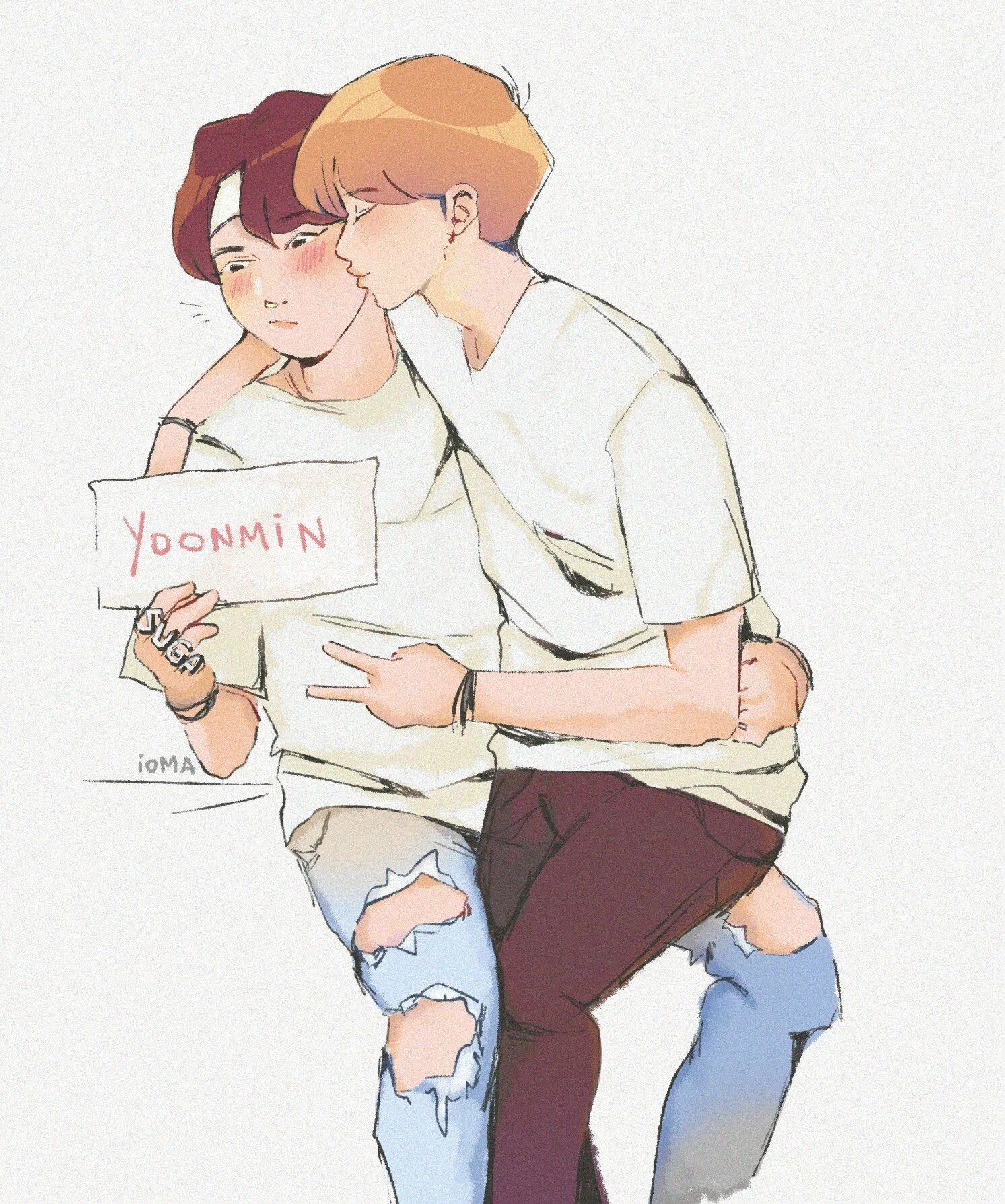 Юнмины флафф. BTS Art юнмины. BTS Art 18 юнмины. Юнмины шучита. BTS Jikook fanart 18.