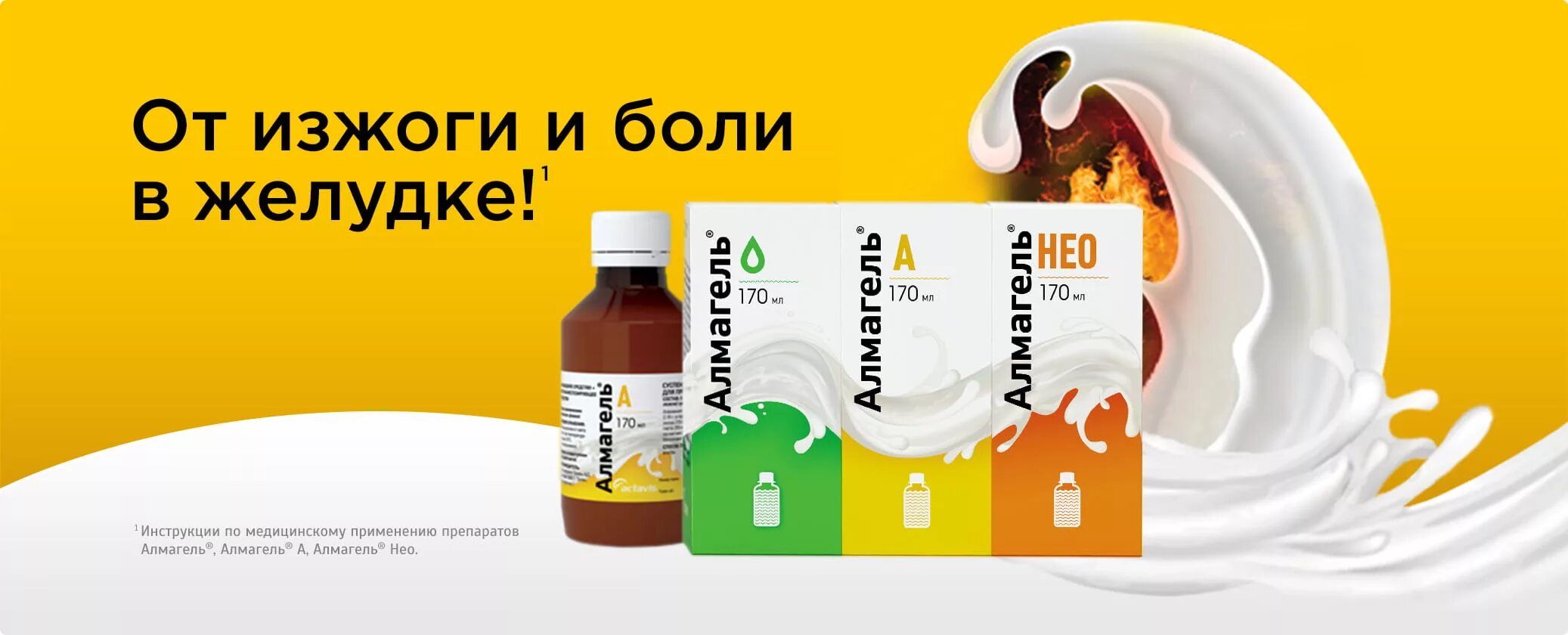 Лучшие средства от изжоги и боли