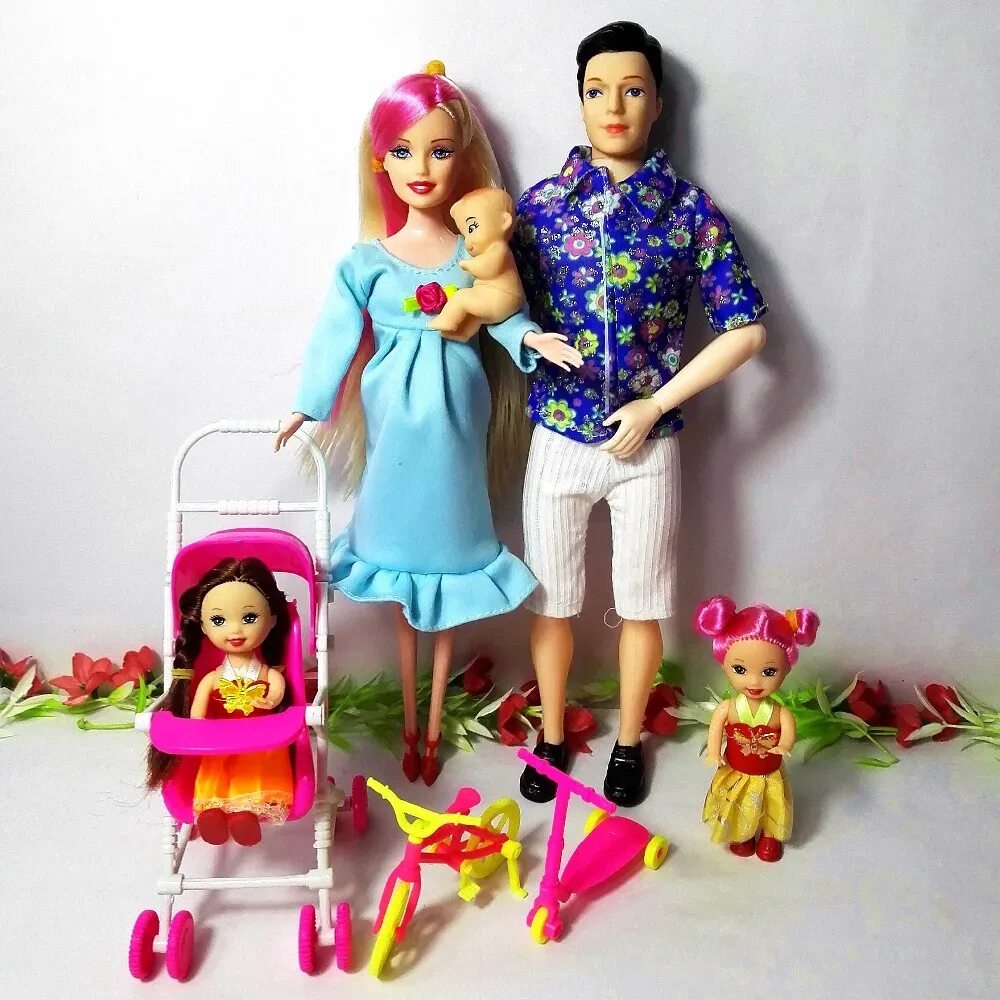 Кукла мама купить. Игрушки для девочек куклы Барби семья. Кукла Барби мама и дочка.