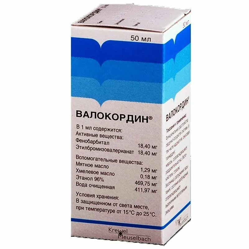 Валокордин 50 мл. Валокордин капли 50мл. Состав валокордин состав. Krewel Meuselbach валокордин.