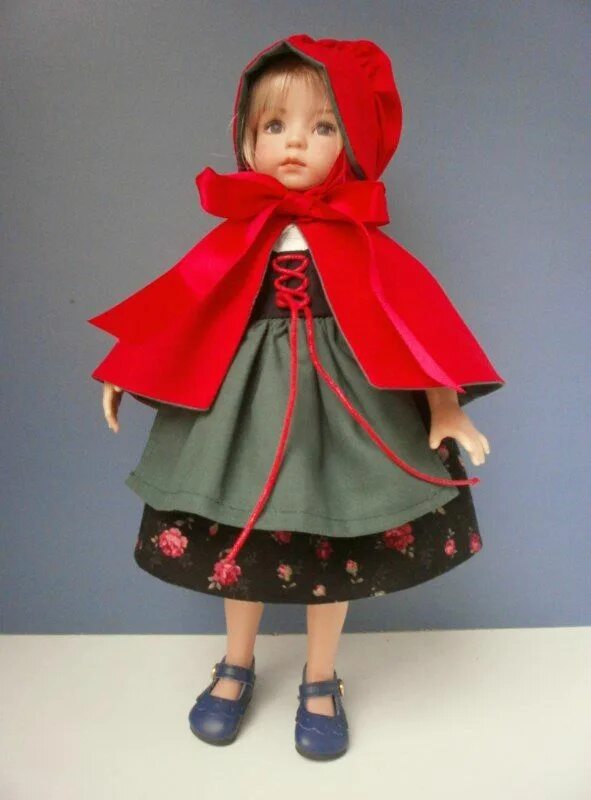 Красные куколки. Куклы красная шапочка фабрика Ленигрушка. Красная кукла. Костюм красной шапочки для куклы. Текстильная кукла красная шапочка.