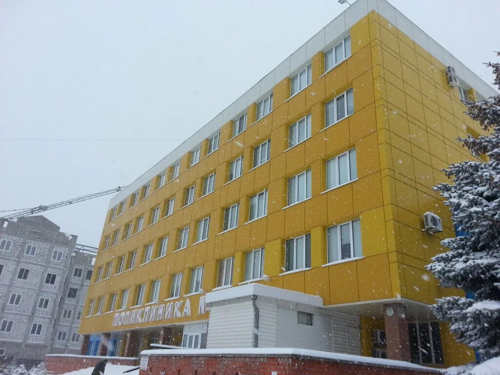 Городская поликлиника № 7, поликлиника для взрослых, ул. Губкина, 46, Белгород, 
