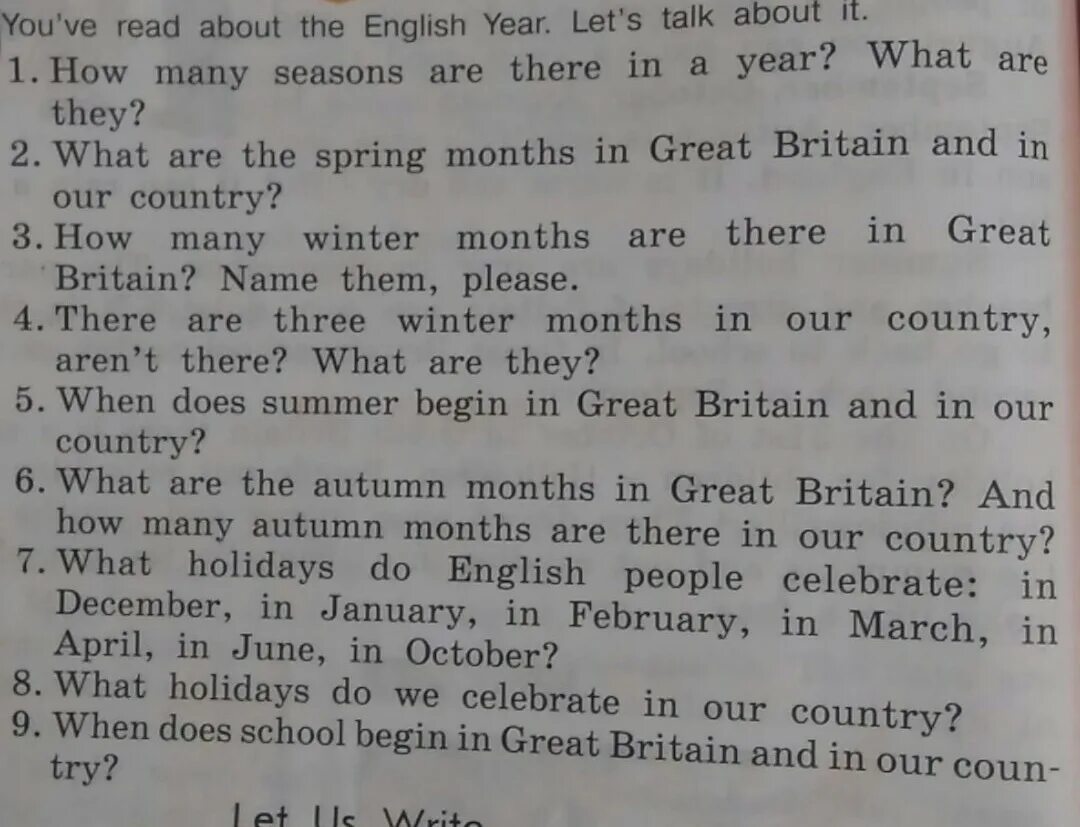 Are there holidays in a year. Ответ на вопрос how many. How many Seasons are there in a year. 1)How many Seasons are there in a year?. Перевод текста the English year.