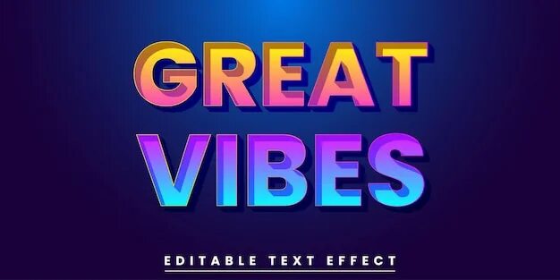 Great vibes. Florida Vibes font.