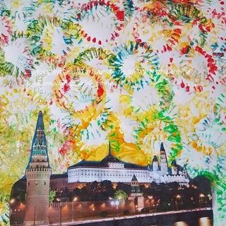 Конспект по рисованию салют победы