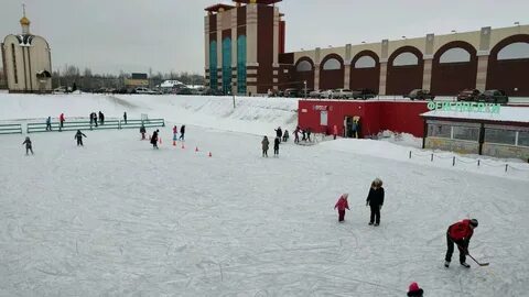 Каток в парке ярославль