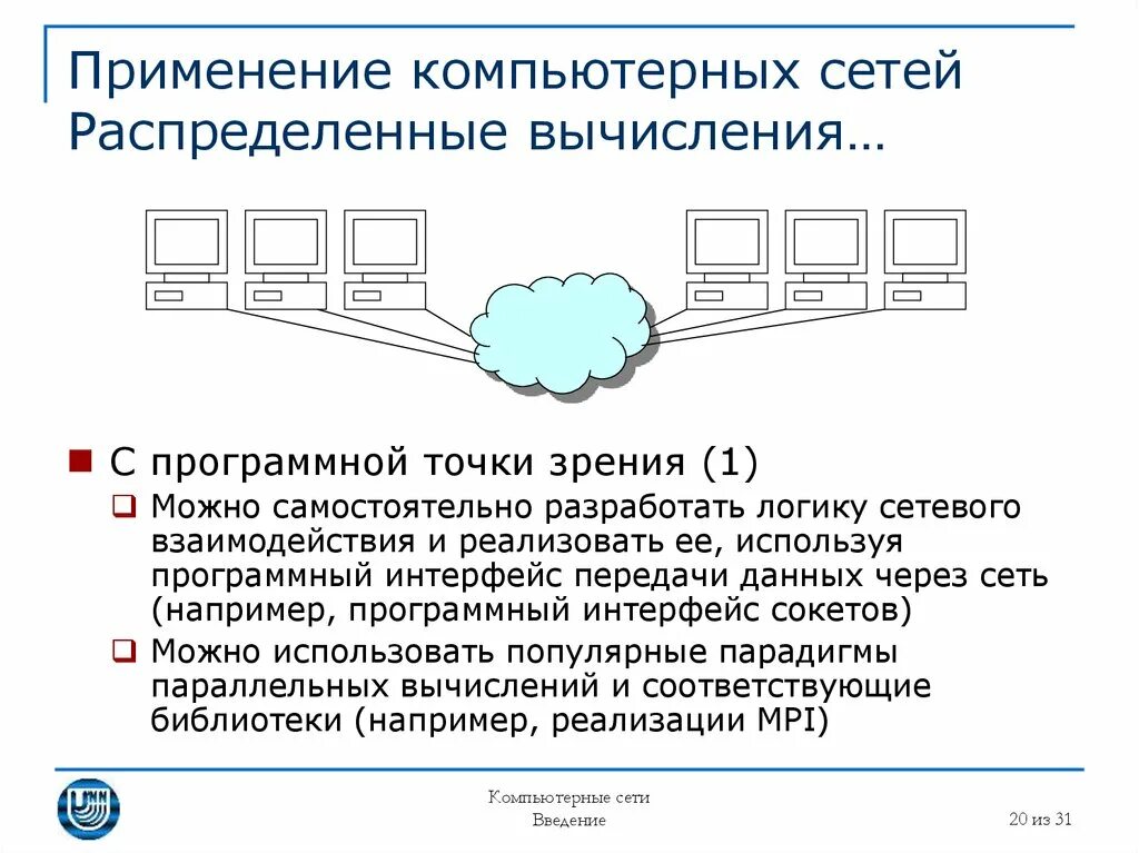 Передача данных в компьютерных сетях. Распределенные компьютерные сети. Распределения сеть передачи данных. Сетевое взаимодействие компьютерных сетей. Задания по компьютерным сетям