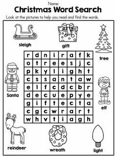 Christmas word find
