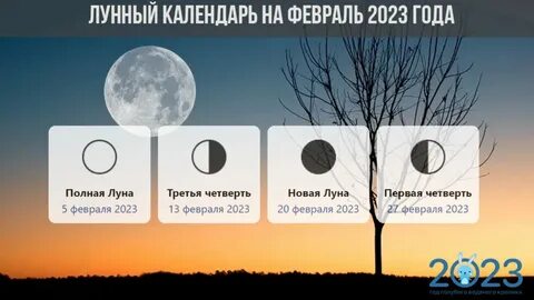 Когда будет растущая луна в ноябре 2023г