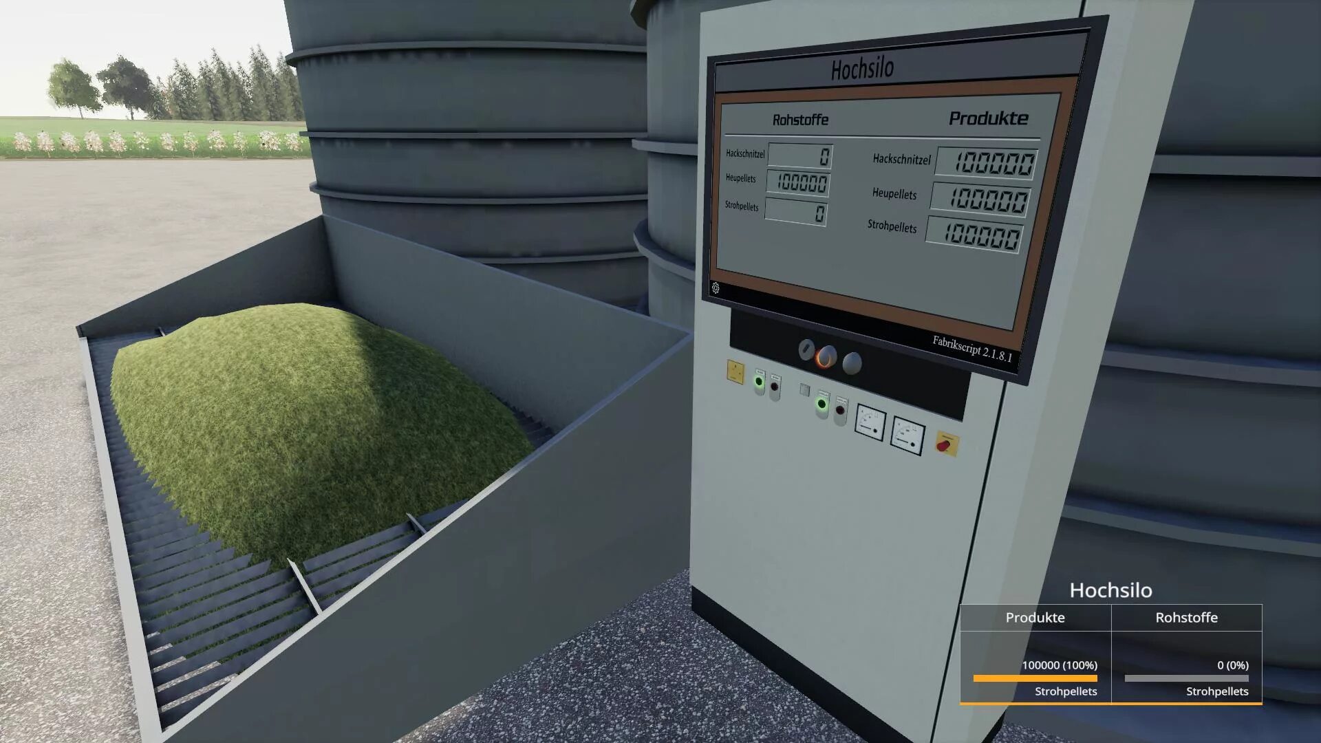 Мод симулятор 19 деньги. Fs 19 hopfach. fs 19 мод силос. хранилище для farming simulator 19. хранилище щепы для фс 19.