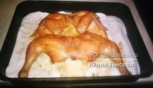 Кухня наизнанку курица на соли. Кухня наизнанку курица на соли