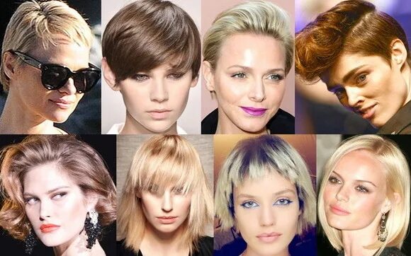 Short haircuts and medium long hairstyles by Sassoon