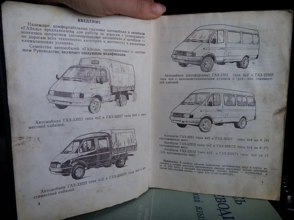 Газель мануал